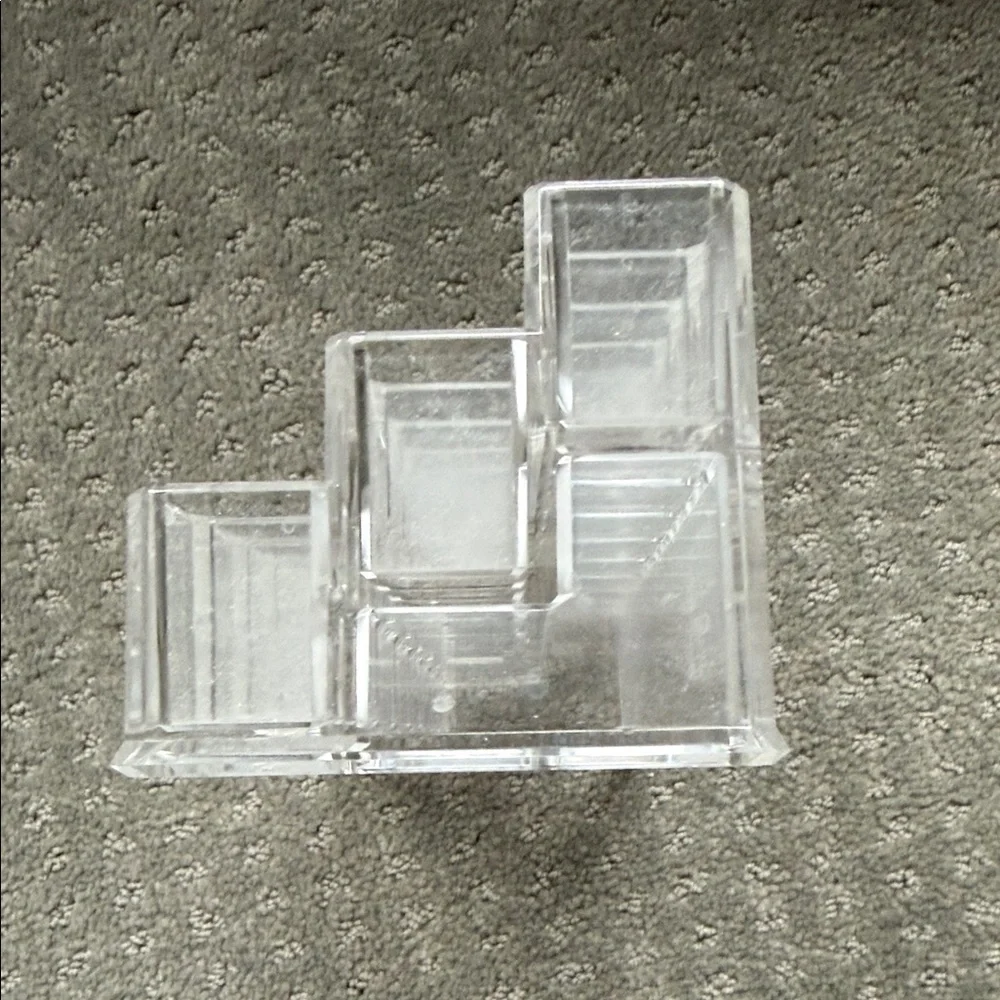 Clear Acrylic Multi-Compartment Organizer - 24 Slot